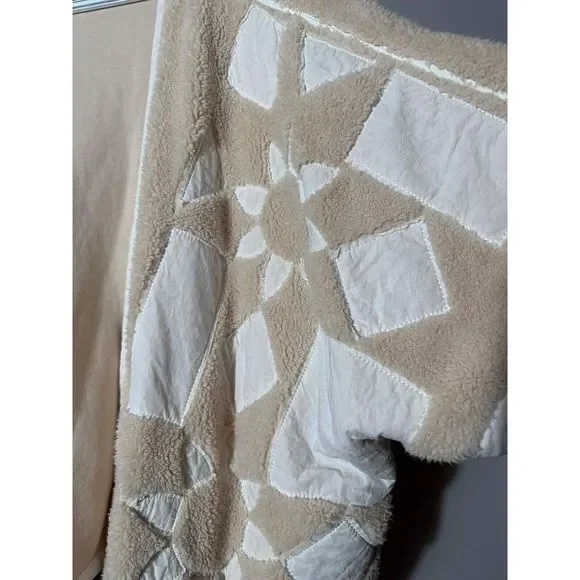 NEW Free People Sherpa Wrap Cardigan Size M - Picture 5 of 7